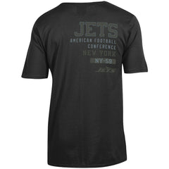 New York Jets Champion Tonal Logo T-Shirt - Black T-shirts