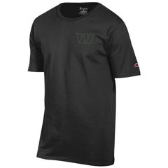 Washington Commanders Champion Tonal Logo T-Shirt - Black T-shirts