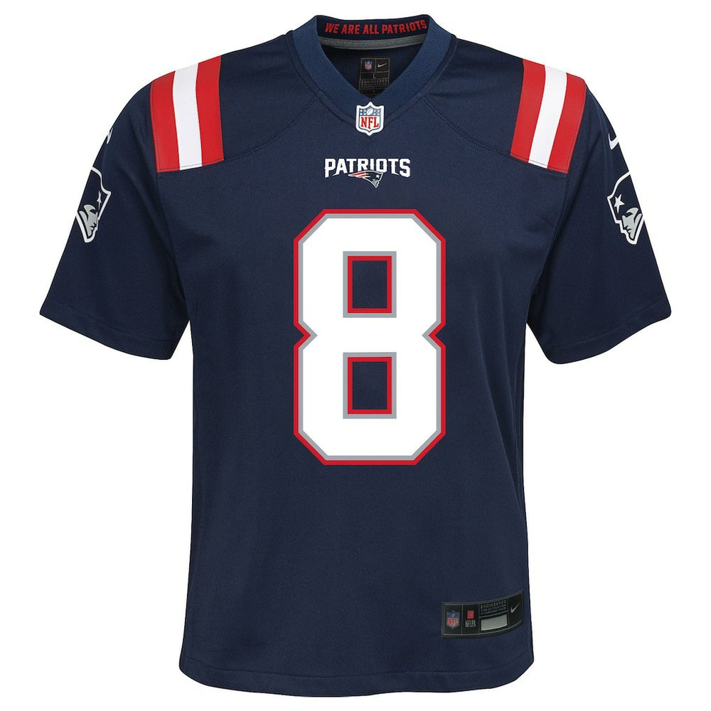 Stefon Diggs New England Patriots Youth Team Game Jersey - Navy Jerseys