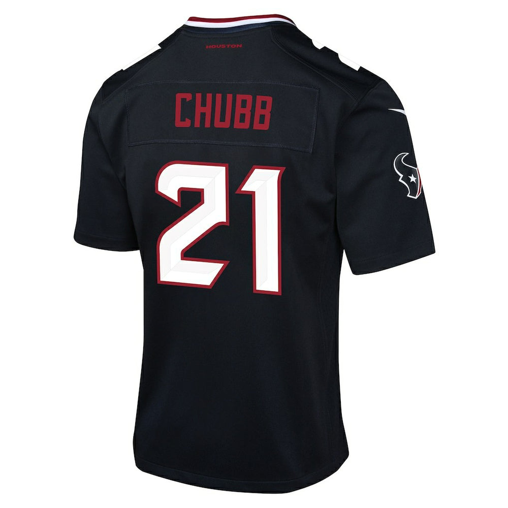 Nick Chubb Houston Texans Youth Team Game Jersey - Navy Jerseys