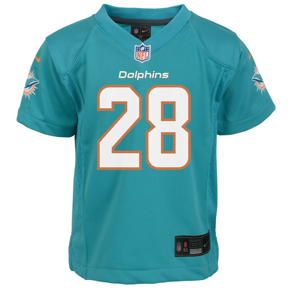 De’Von Achane Miami Dolphins Preschool Team Game Jersey - Aqua Jerseys