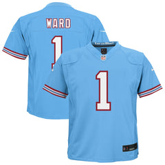 Cameron Ward Tennessee Titans Preschool Alternate 2 Player Game Jersey - Light Blue Jerseys