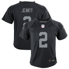 Ashton Jeanty Las Vegas Raiders Preschool Team Player Game Jersey - Black Jerseys