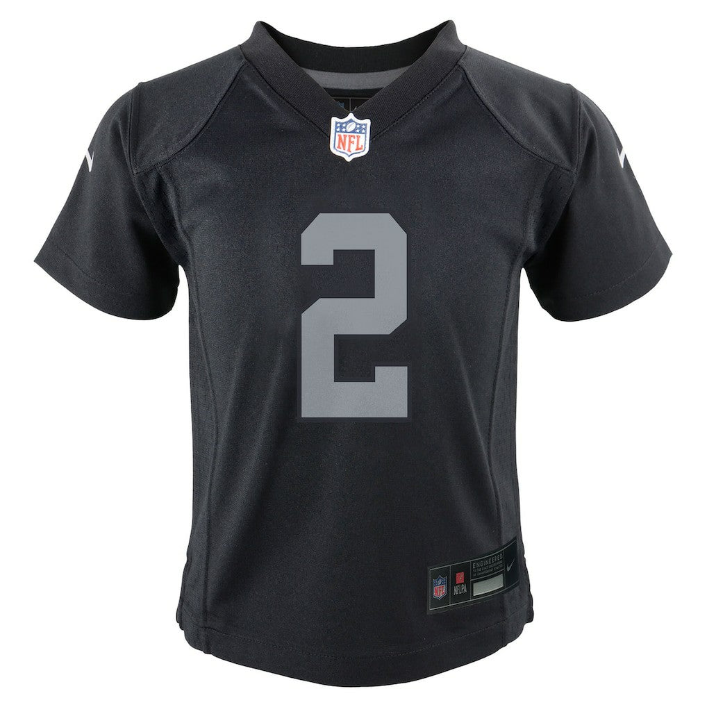 Ashton Jeanty Las Vegas Raiders Preschool Team Player Game Jersey - Black Jerseys