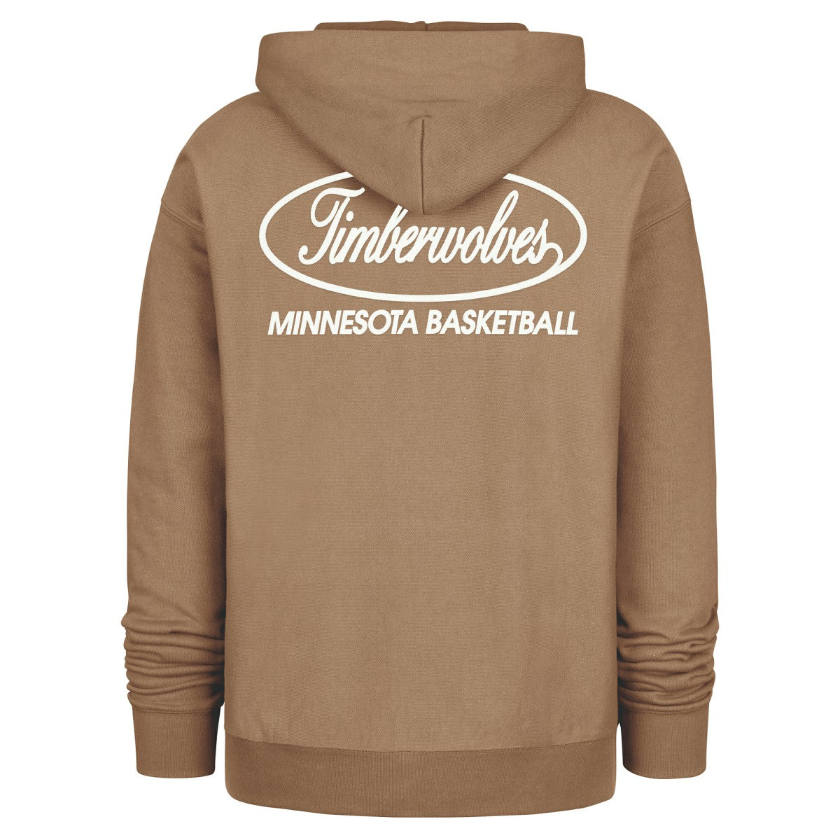 Minnesota Timberwolves '47 Triple Double Foundation Premium Hoodie Sweatshirt Khaki - 47 brand outlet