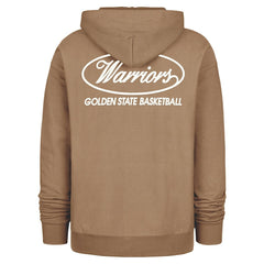 Golden State Warriors '47 Triple Double Foundation Premium Hoodie Sweatshirt Khaki - 47 brand