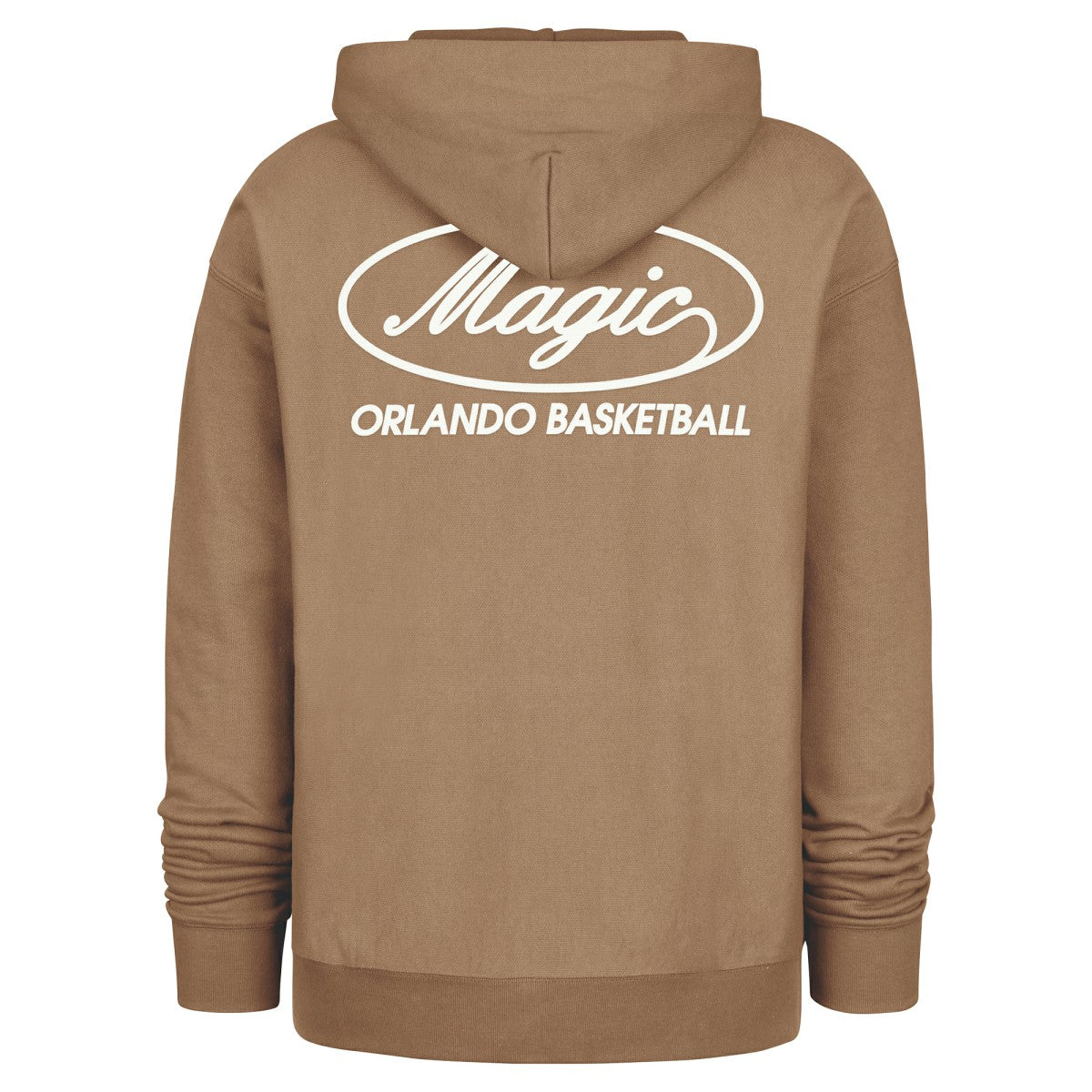 Orlando Magic '47 Triple Double Foundation Premium Hoodie Sweatshirt Khaki - 47 brand