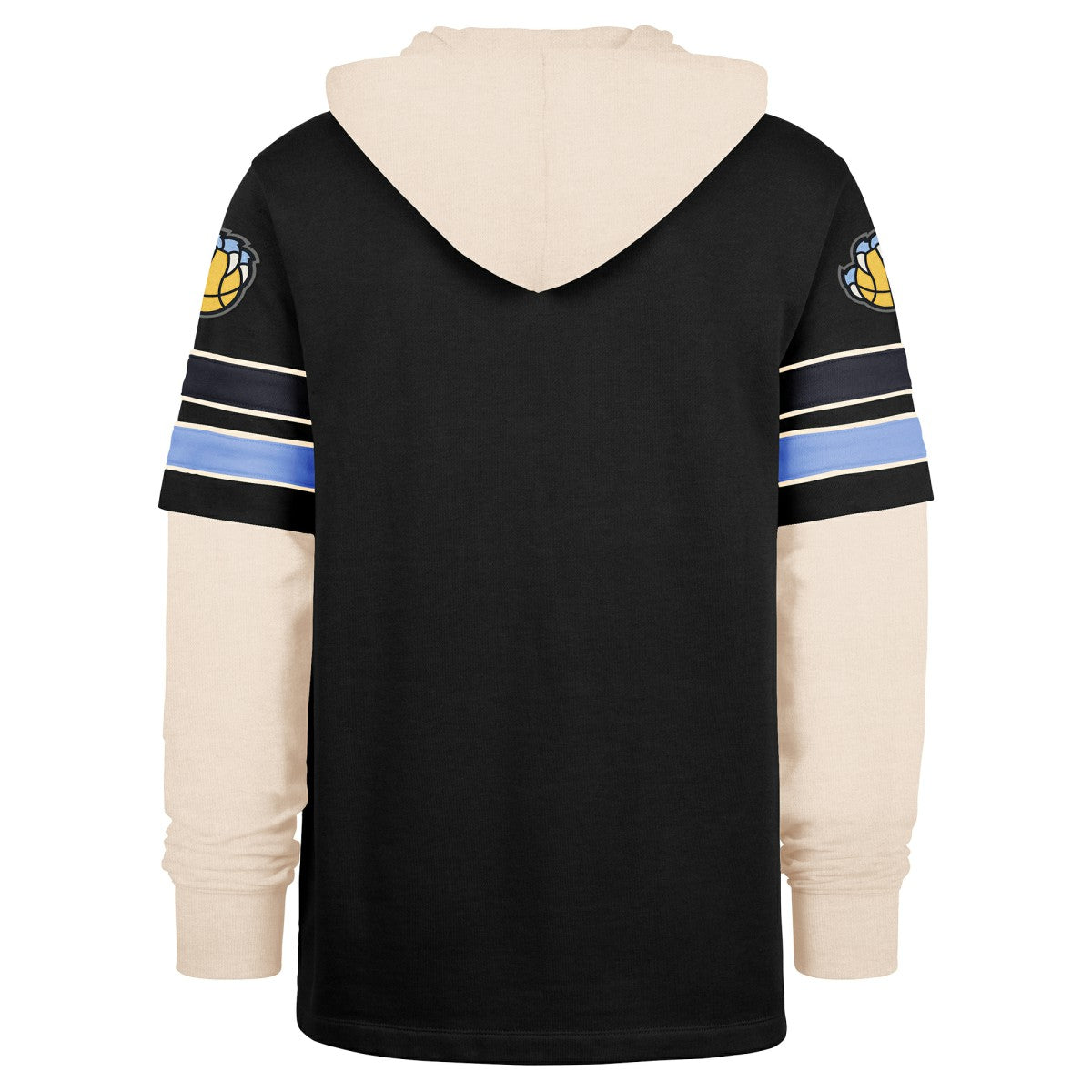 Memphis Grizzlies '47 Split Zone Cornerback Duo Hoodie Black - 47 brand