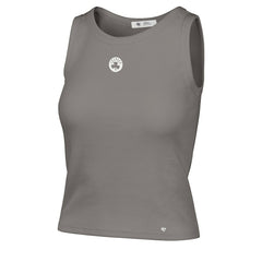 Boston Celtics '47 Women's Cropped Skyhook Baby Rib Tank Gray - 47 brand