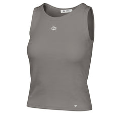 Los Angeles Lakers '47 Women's Cropped Skyhook Baby Rib Tank Gray - 47 brand