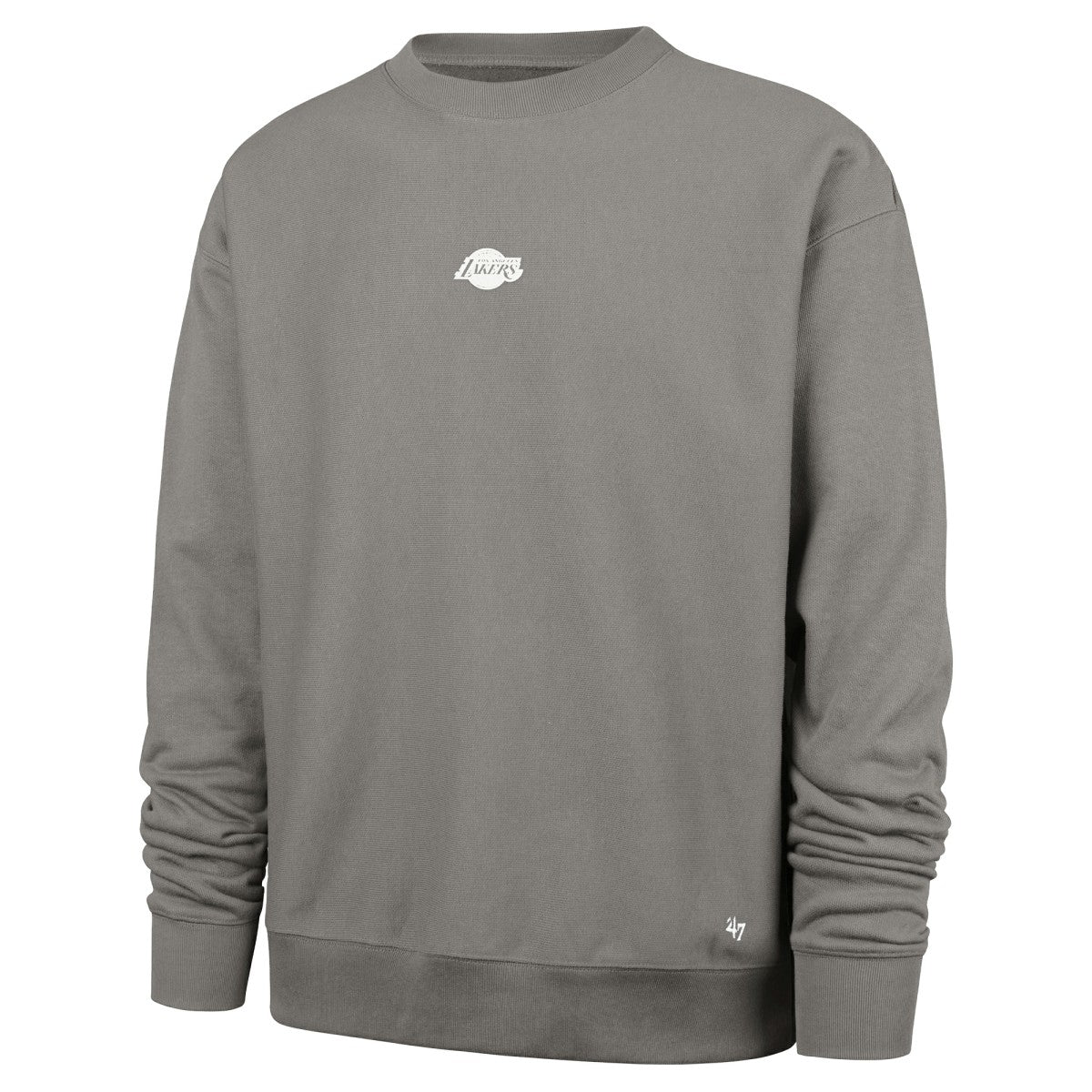 Los Angeles Lakers '47 Offside Foundation Crew Neck Sweatshirt Gray - 47 brand outlet