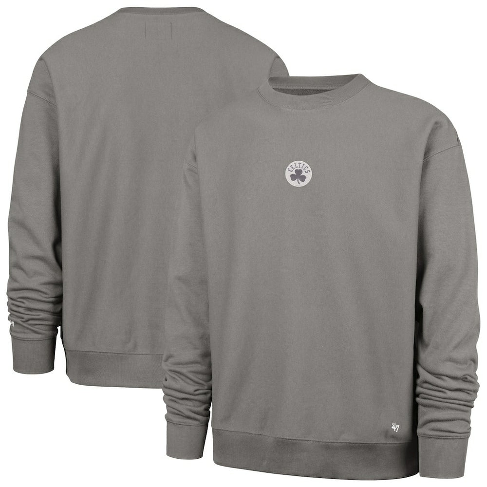 Boston Celtics '47 Offside Foundation Crew Neck Sweatshirt Gray - 47 brand