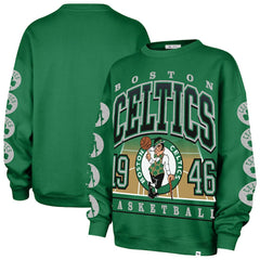 Boston Celtics '47 Women's Go Big Oversized Sweatshirt Kelly Green - 47 brand