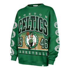 Boston Celtics '47 Women's Go Big Oversized Sweatshirt Kelly Green - 47 brand