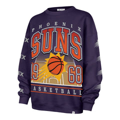 Phoenix Suns '47 Women's Go Big Oversized Sweatshirt Purple - 47 brand