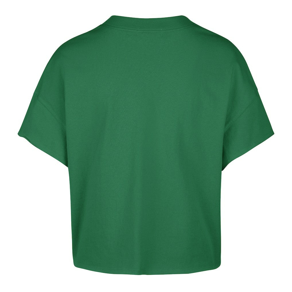 Boston Celtics '47 Women's Elation Oversized Notch Neck T-Shirt Kelly Green - 47 brand