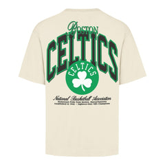 Boston Celtics '47 Unisex Crossover Collection Foundation Pocket T-Shirt Cream - 47 brand