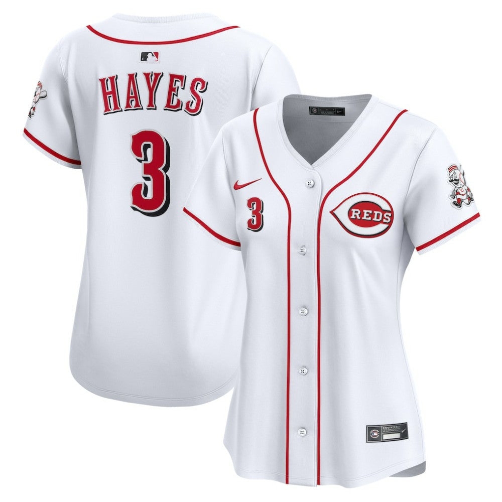 Ke'Bryan Hayes Cincinnati Reds Nike Women's Home Limited Player Jersey - White Jerseys