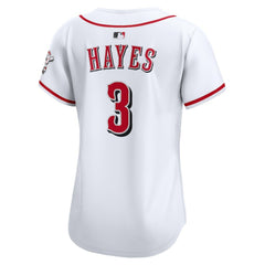 Ke'Bryan Hayes Cincinnati Reds Nike Women's Home Limited Player Jersey - White Jerseys