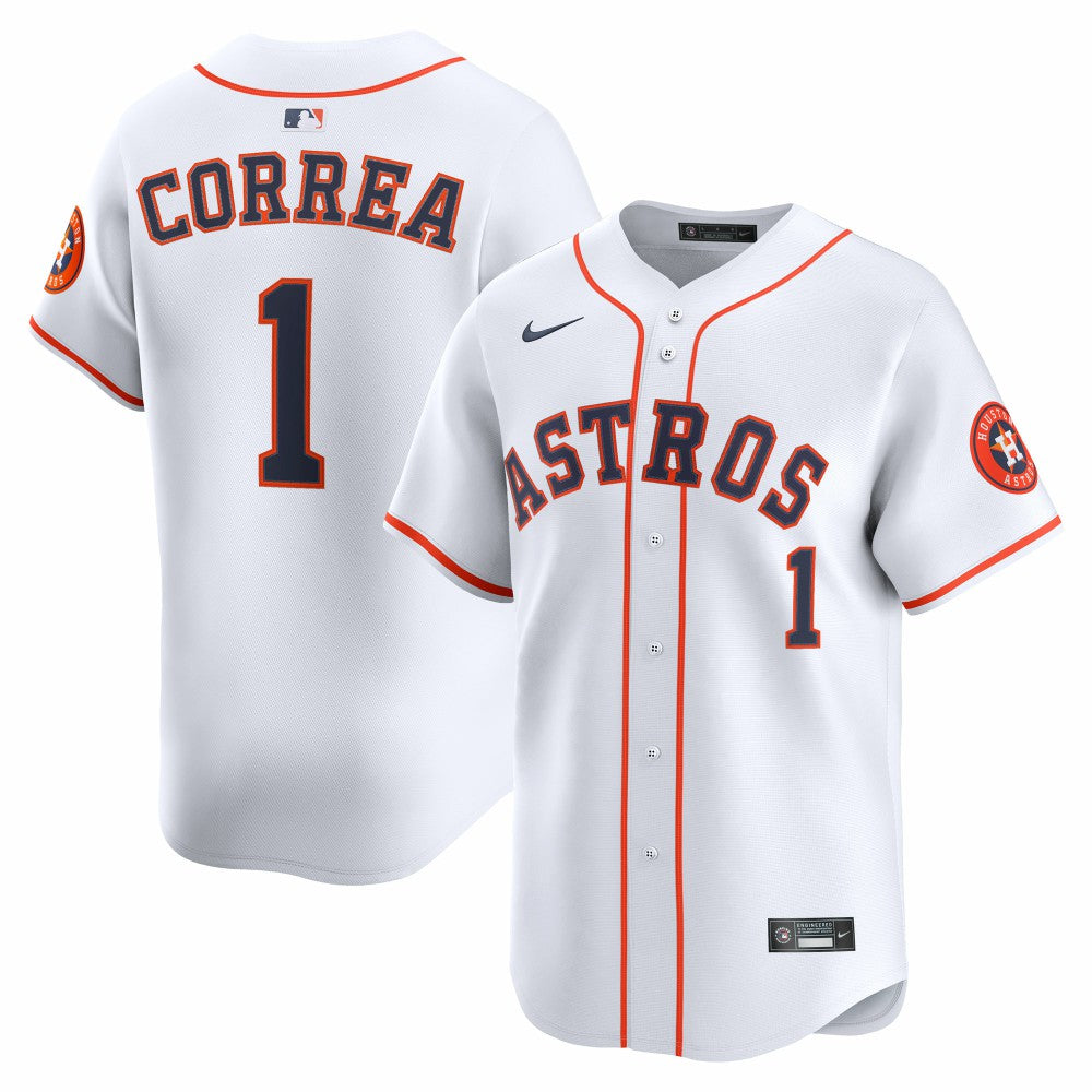 Carlos Correa Houston Astros Nike Home Limited Player Jersey - White Jerseys