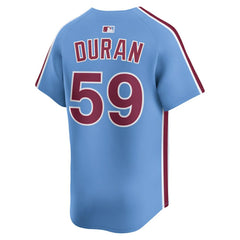 Jhoan Duran Philadelphia Phillies Nike Alternate Limited Player Jersey - Light Blue Jerseys