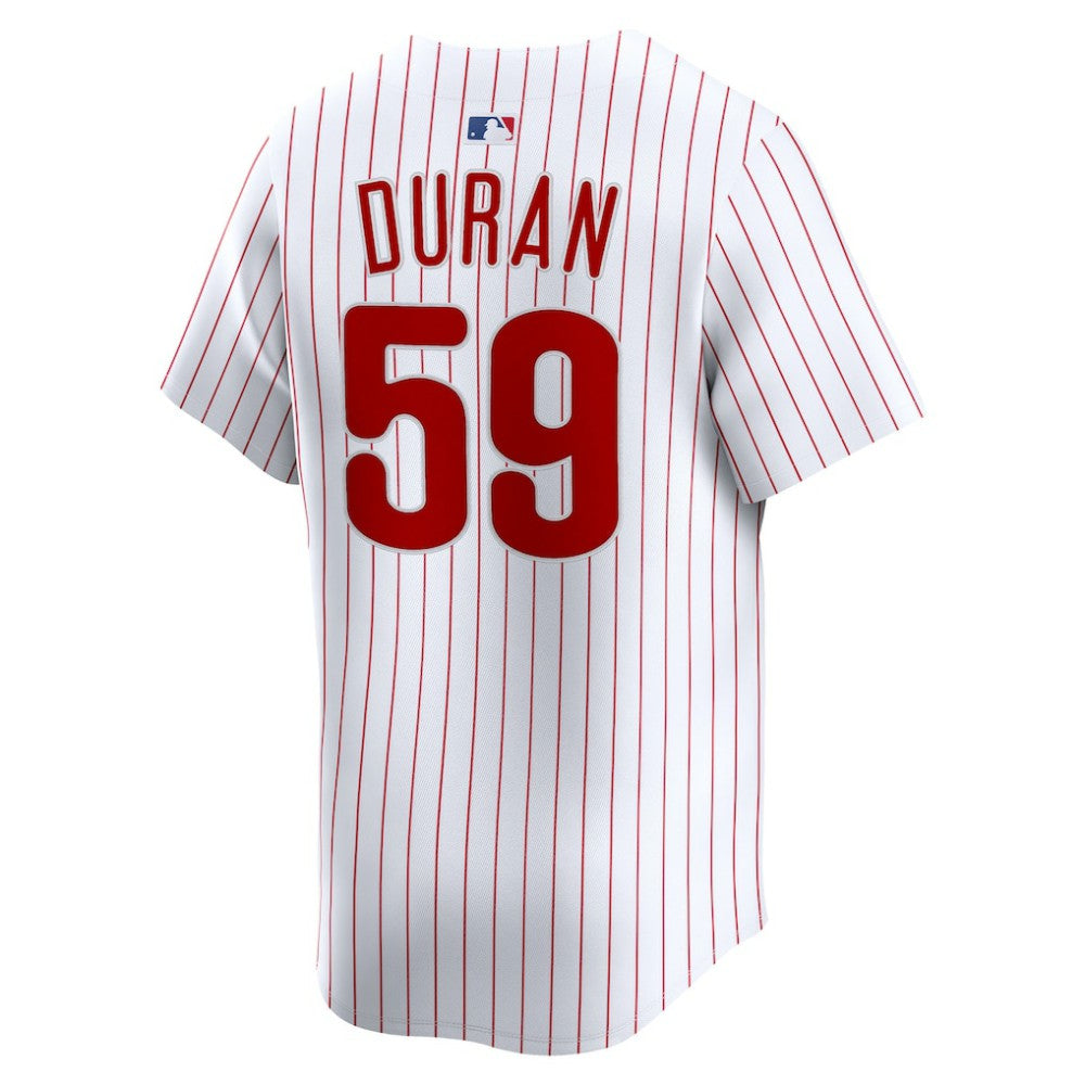 Jhoan Duran Philadelphia Phillies Nike Home Limited Player Jersey - White Jerseys