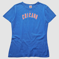 Chicago Cubs Nike 2000s T-Shirt - Blue - Vintage T-shirts
