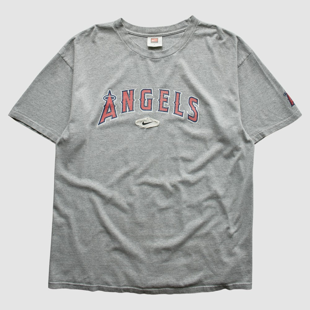 Los Angeles Angels Nike 2000s T-Shirt - Gray - Vintage T-shirts
