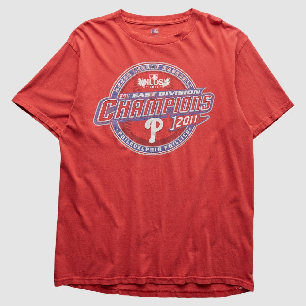 Philadelphia Phillies 2011 T-Shirt - Red - Vintage T-shirts
