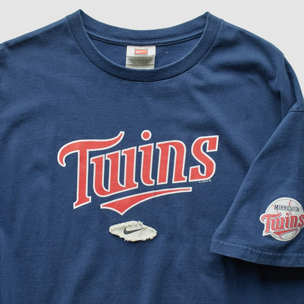 Minnesota Twins Nike 2006 T-Shirt - Blue - 2XVintage T-shirts