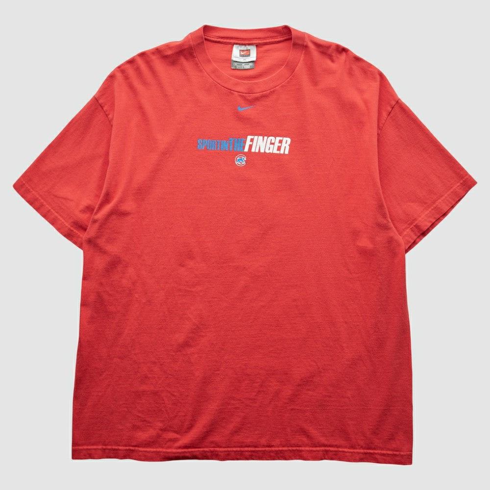 Chicago Cubs Nike 2000s T-Shirt - Red - XVintage T-shirts
