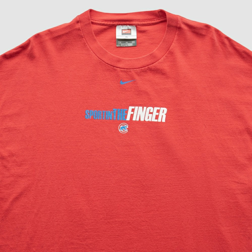 Chicago Cubs Nike 2000s T-Shirt - Red - XVintage T-shirts
