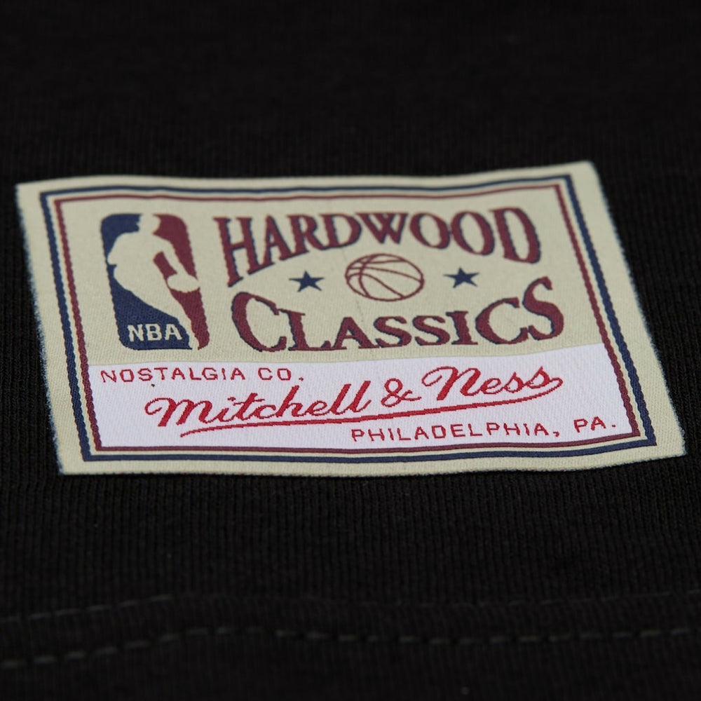 Chicago Bulls Hardwood Classics Overlap T-Shirt Black - Mitchell & Ness outlet