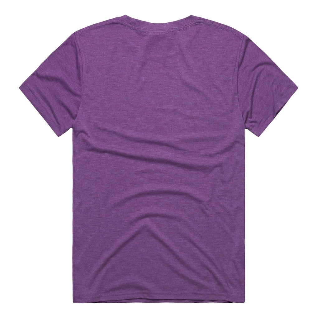 Randy Moss Minnesota Vikings Homage Unisex NFL Topps Trading Card Tri-Blend T-Shirt - Purple T-shirts