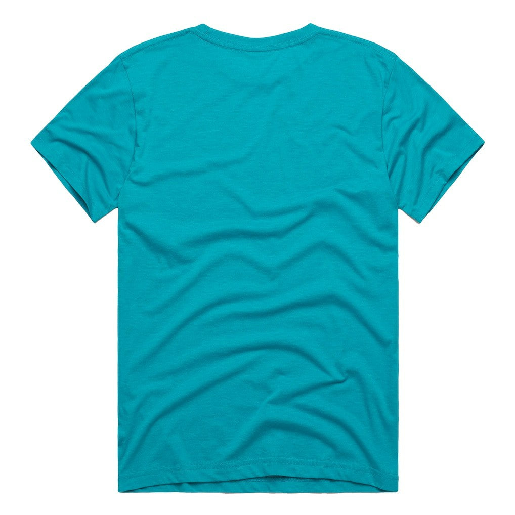Dan Marino Miami Dolphins Homage Unisex NFL Topps Trading Card Tri-Blend T-Shirt - Aqua T-shirts