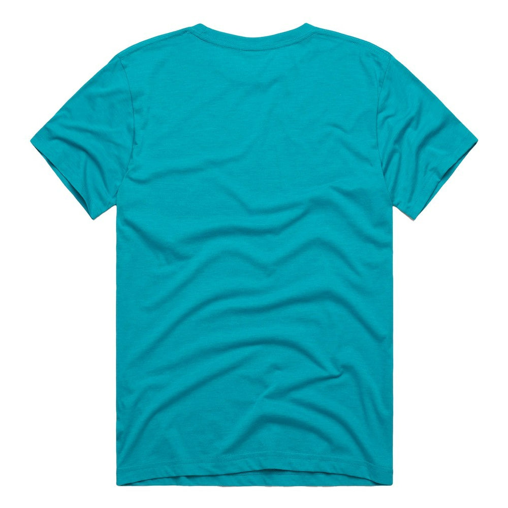 Dan Marino Miami Dolphins Homage Unisex NFL Topps Trading Card Tri-Blend T-Shirt - Aqua T-shirts