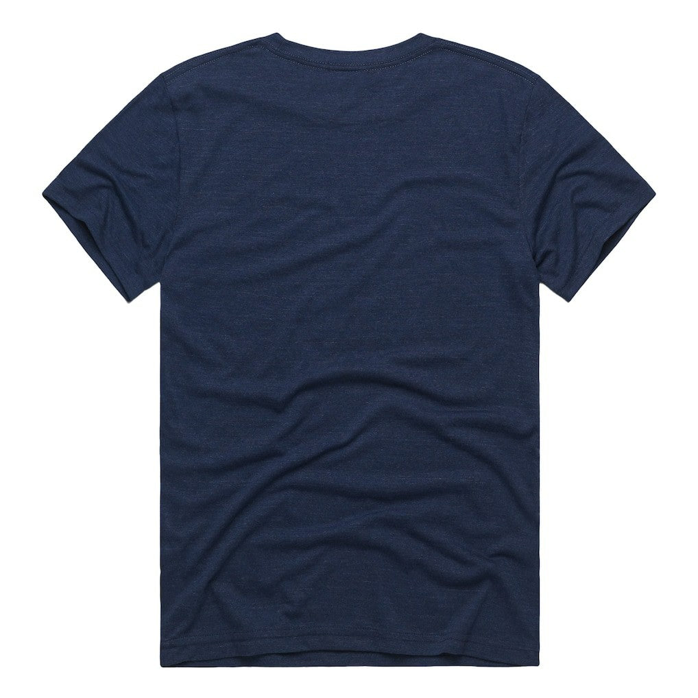 Emmitt Smith Dallas Cowboys Homage Unisex NFL Topps Trading Card Tri-Blend T-Shirt - Navy T-shirts