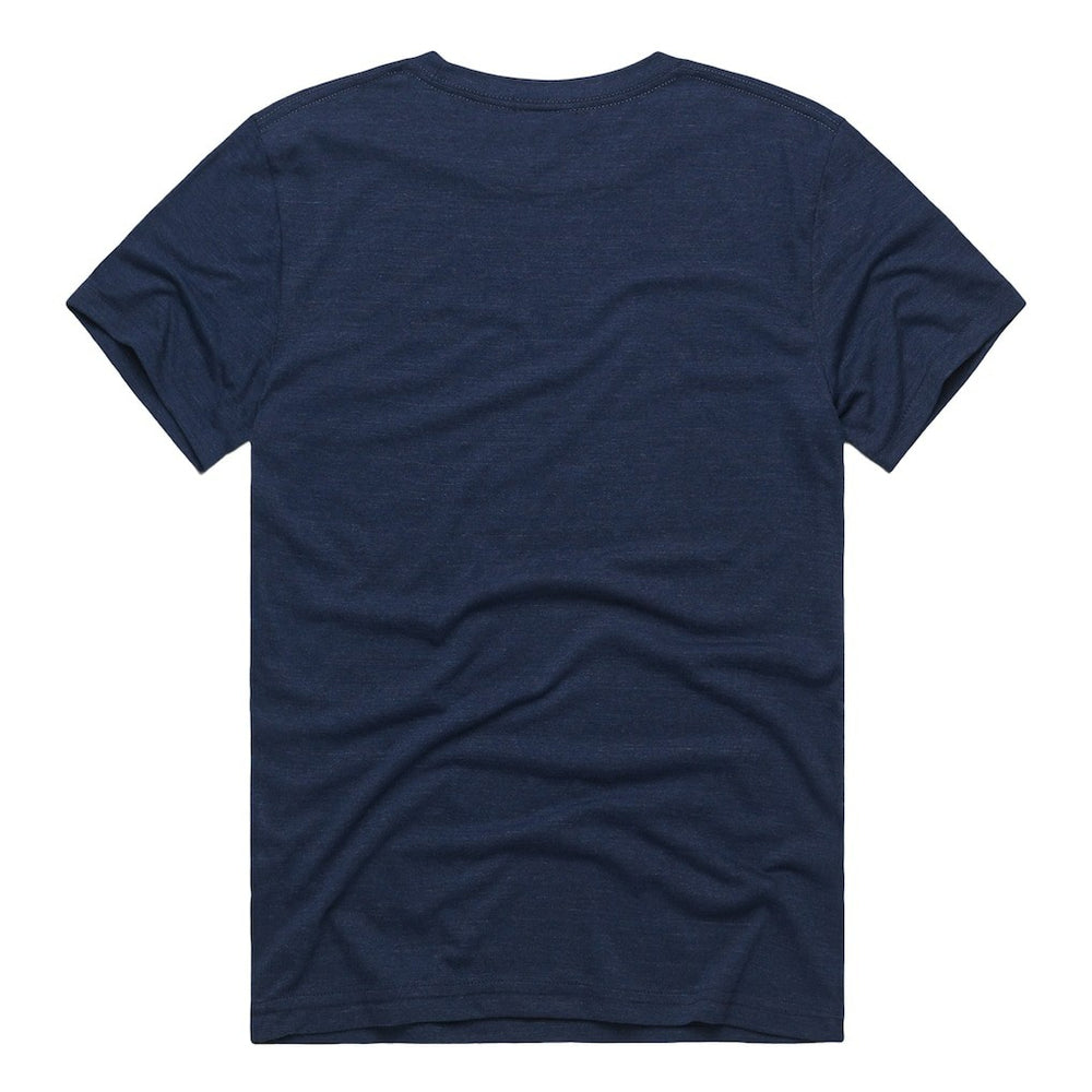 Walter Payton Chicago Bears Homage Unisex NFL Topps Trading Card Tri-Blend T-Shirt - Navy T-shirts