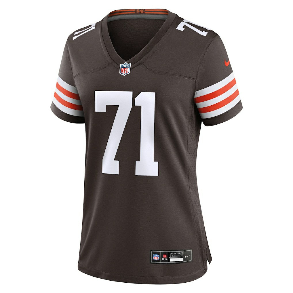 Cornelius Lucas Cleveland Browns Women's Team Game Jersey - Brown Jerseys