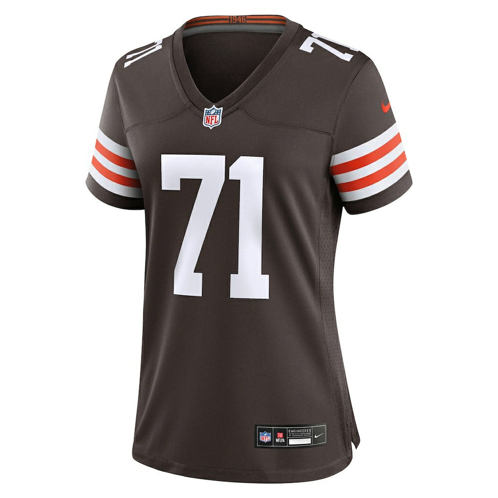 Cornelius Lucas Cleveland Browns Women's Team Game Jersey - Brown Jerseys