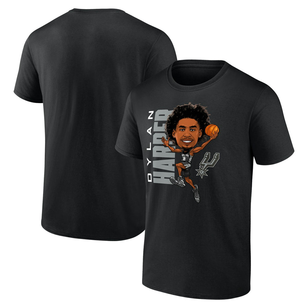 Dylan Harper San Antonio Spurs Caricature T-Shirt Black outlet