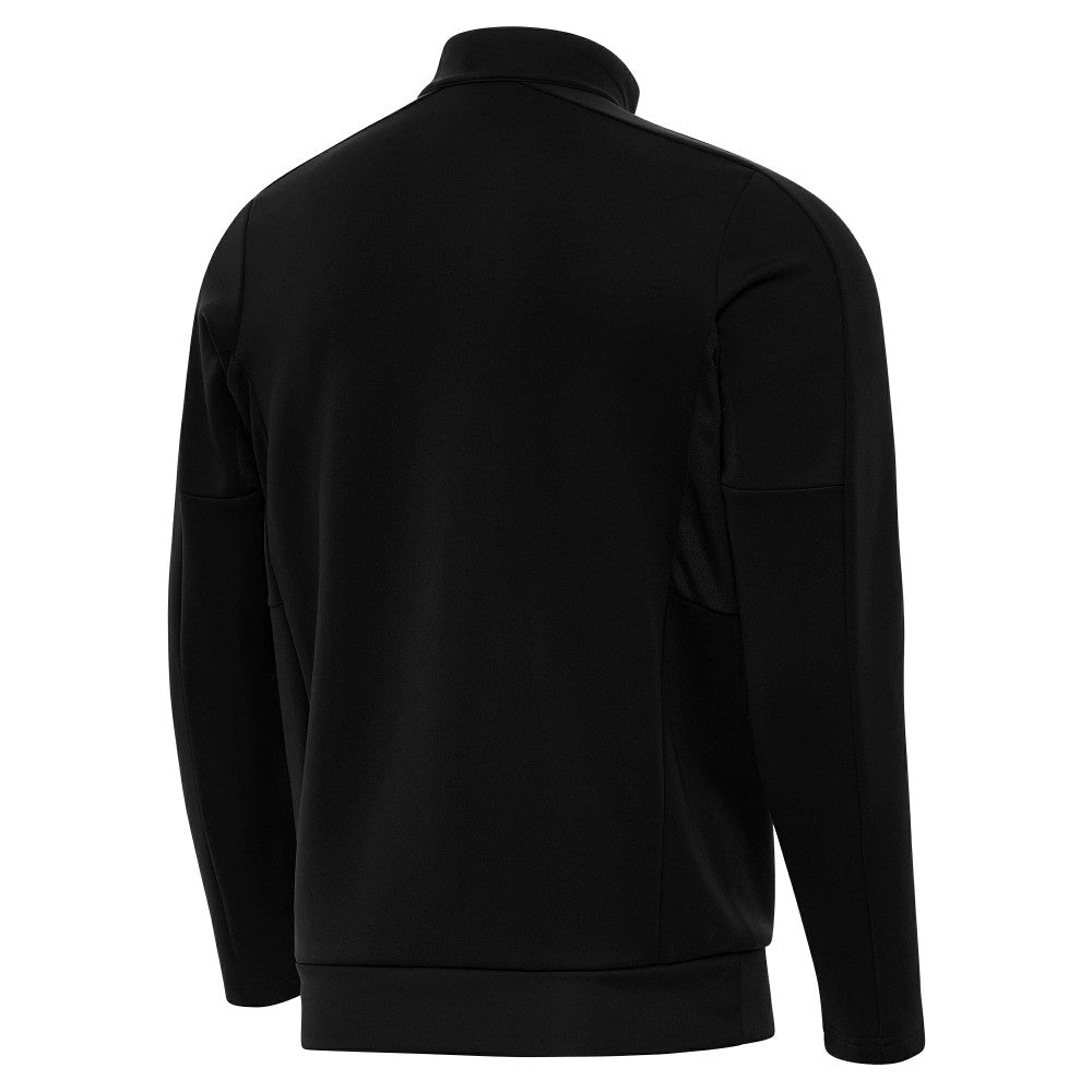 France National Team Antigua Genesis Quarter-Zip Pullover Black