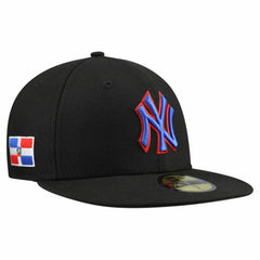 New York Yankees New Era Dominican Republic 59FIFTY Fitted Hat - Black Hats