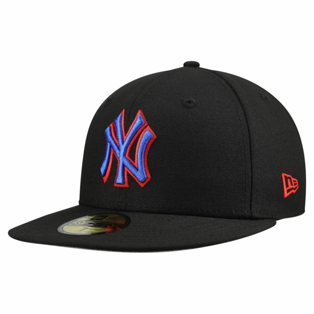 New York Yankees New Era Dominican Republic 59FIFTY Fitted Hat - Black Hats