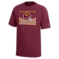 Washington Commanders Champion Youth Graphic T-Shirt - Burgundy T-shirts