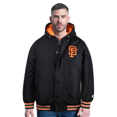 San Francisco Giants Starter Pro Polyfilled Full-Zip Jacket - Black Jackets