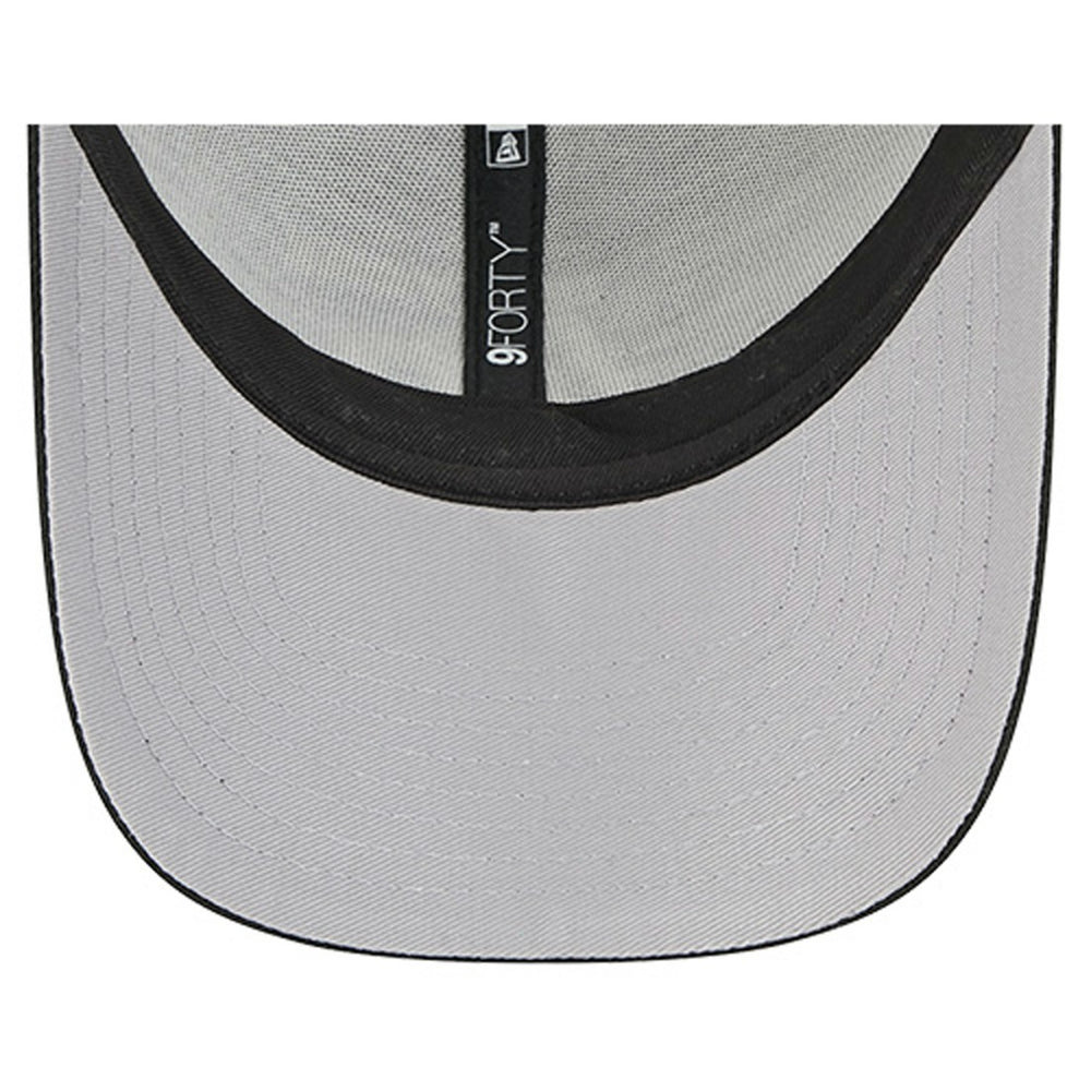 New York Jets New Era Apple Trucker 9FORTY Adjustable Hat - Black Hats