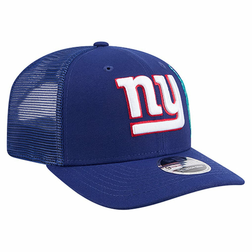 New York Giants New Era Liberty 9SEVENTY Adjustable Trucker Hat - Royal Hats