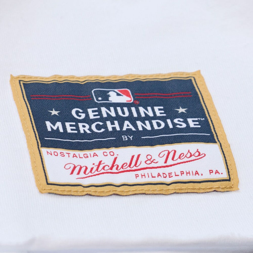Philadelphia Phillies Mitchell & Ness Women's Cropped Raglan Mascot Boxy T-Shirt - White T-shirts