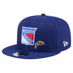 New York Rangers New Era 9FIFTY Snapback Hat - Navy | US 203374801
